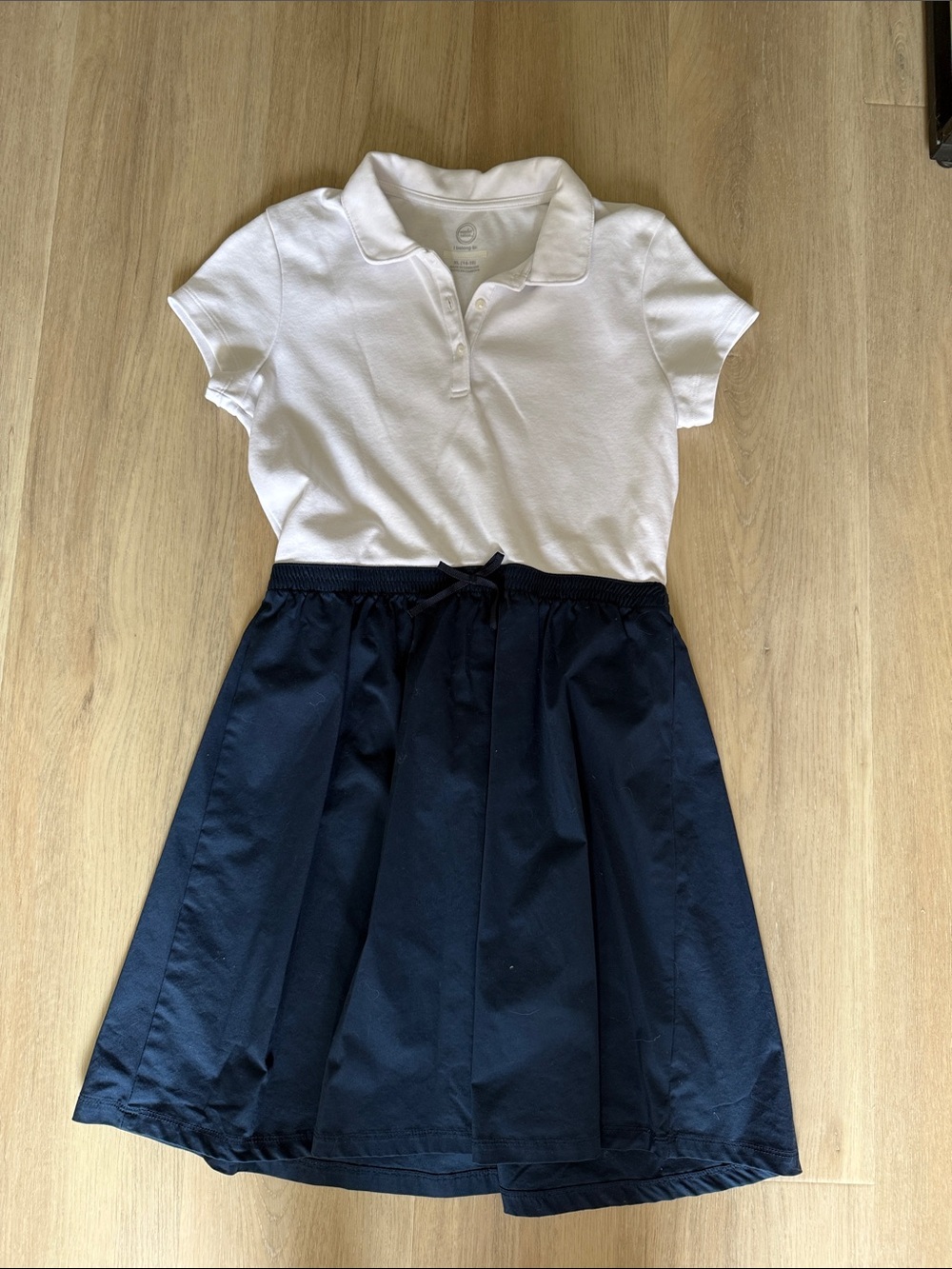 Wonder nation girls uniform polo dress